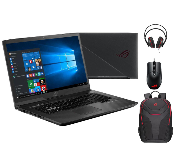 ASUS ROG Strix SCAR GL703GM i7-8750H/8G/1T/W10 - 434222 - zdjęcie